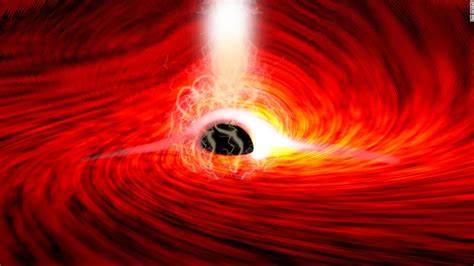 Light Detected Behind A Black Hole For The First Time Cnn