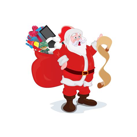 Santa Claus Pre Designed Illustrator Graphics ~ Creative Market