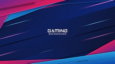Futuristic Abstract Gaming Background Premium Vector
