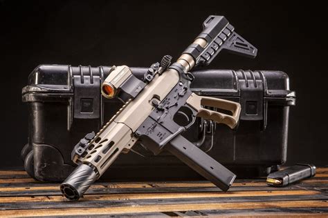 Guntec Usa Ar 9mm Micro Breach Pistol Brace Kit Tactical Transition