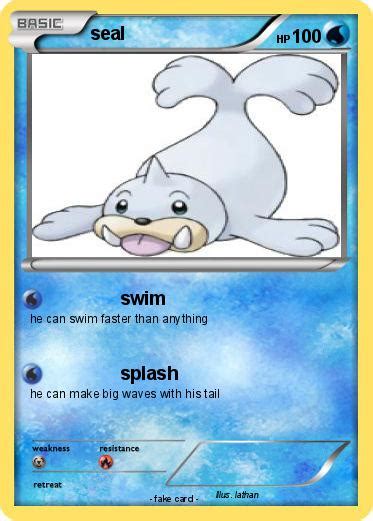 Pokémon Seal 83 83 Swim My Pokemon Card