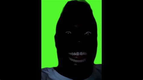 Black Man Laughing In The Dark Green Screen 웃음 크로마키 Youtube