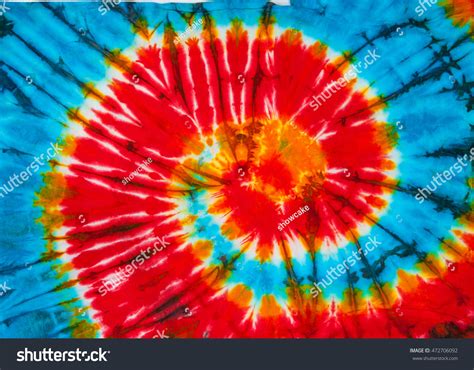 Spiral Tie Dye Design Background Stock Photo Edit Now 472706092