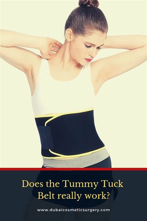 Does The Tummy Tuck Belt Really Work Dubai Cosmetic Surgery®