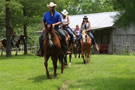 Horseback Trail Riding Texas Longhorn Ranch