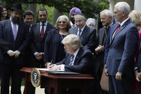 Trump Signs Religious Liberty Executive Order Allowing For Broad Exemptions Nbc News