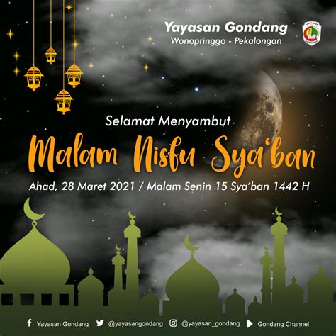 Amalan Malam Nisfu Sya’ban – Yayasan Gondang
