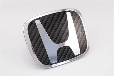 Carbon Fibre Honda Oem Style Badge Flat Carbon Culture Honda
