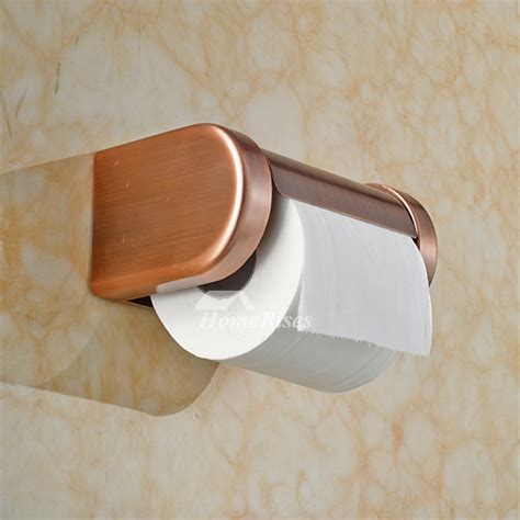 Seth wheeler invented the toilet paper and owns the albany perforated wrapping paper company which sold toilet paper on a roll. Unique Rose Gold Antique Decorative Toilet Paper Holder