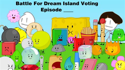 Image Bfdia Voting Titlepng Battle For Dream Island Wiki