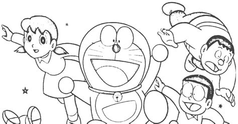 Detail Gambar Mewarnai Kartun Doraemon Koleksi Nomer 39