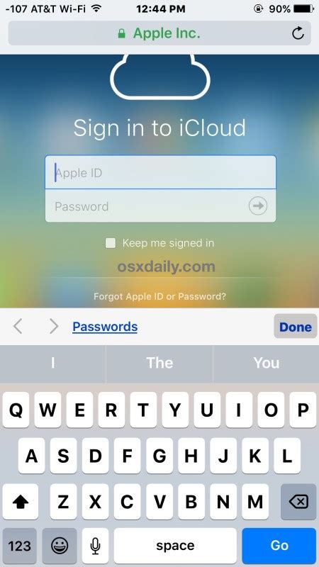 How To Login To From Iphone Ipad Ipod Touch With Full