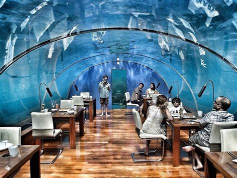 Ithaa One And Only Underwater Restaurant In Maldives Places To See