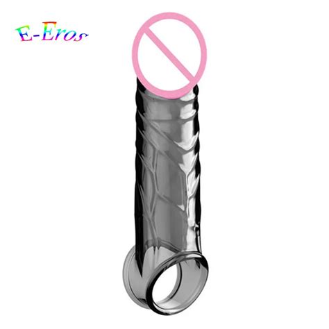 Orissi Crystal Cock Rings Adult Sex Products Reusable Condom Sexy Toys Penis Sleeves Extension