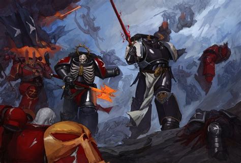 Unto The Breach Art By Alexey Potorochin 40k Gallery Warhammer