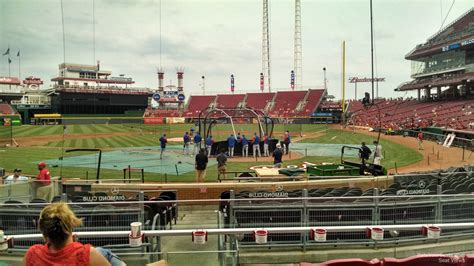 Section 121 At Great American Ball Park Cincinnati Reds