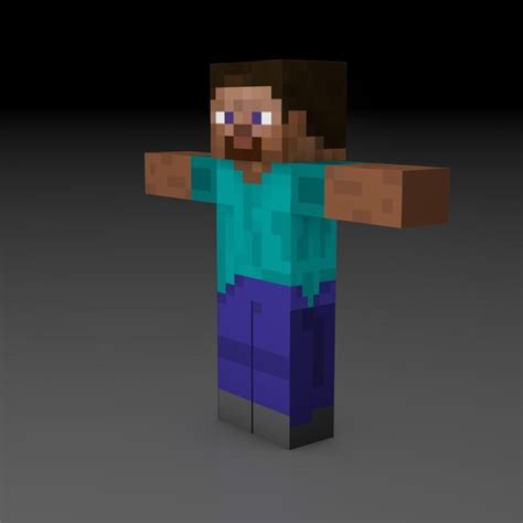 Steve Minecraft Cgtrader