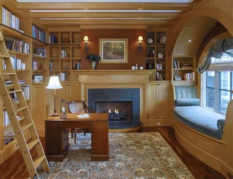 My Dream Library Entire Wall With Built In Book Shelves Fireplace
