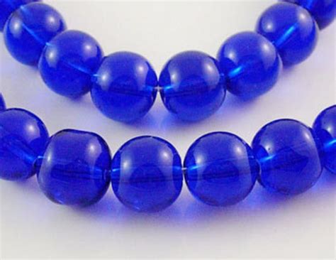 Bulk Beads Blue Beads 4mm Glass Beads Wholesale Beads Blue Glass Beads