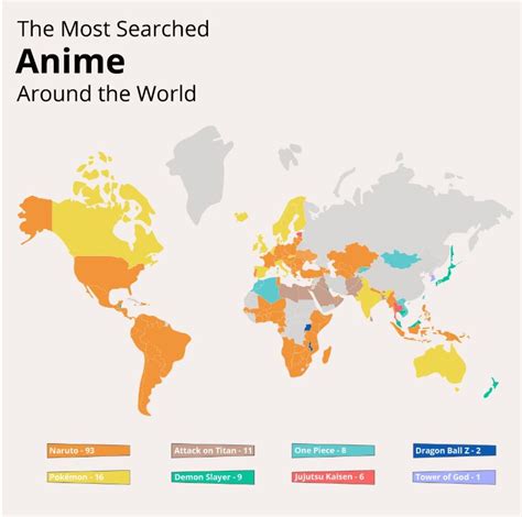 These Are The Most Popular Anime In The World Levelup