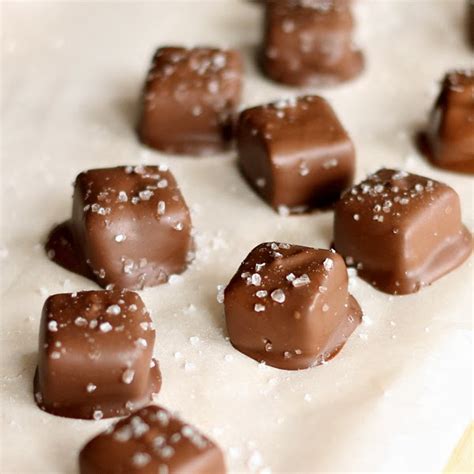 Homemade Salted Chocolate Caramels Recipe Tasty Recipe Collection