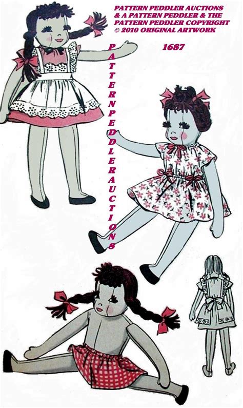 21 hollywood rag doll fabric pattern vintage 1940s vintage rag doll rag doll raggy dolls