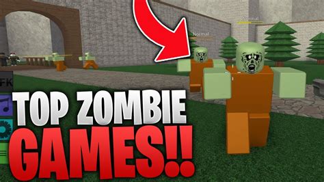 The Top Zombie Games To Play In Roblox July 2021 Youtube