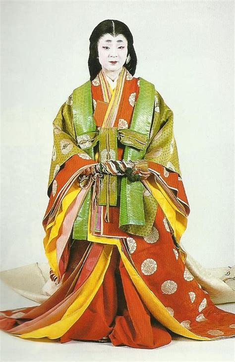 Scan M1 High Ranking Court Lady Of The Heian Period 794 1185 Japan