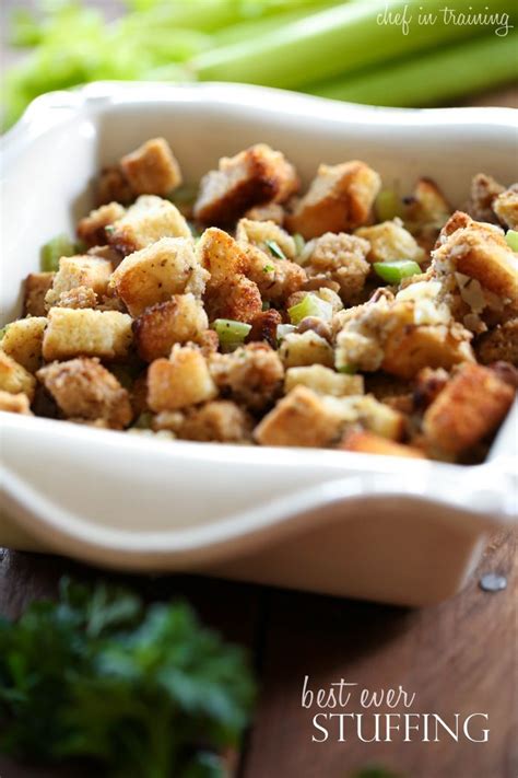 Best Ever Stuffing Recipe Thanksgiving Celery And