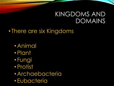Ppt Kingdoms Powerpoint Presentation Free Download Id 2369306