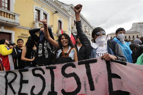 Por qué protestan en Ecuador Nueva Sociedad