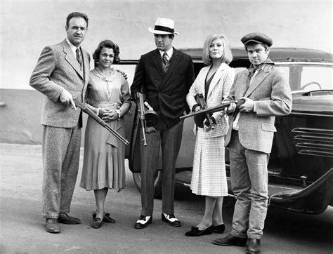 Bonnie And Clyde 1967 Gene Hackman Estelle Parson Warren Beatty