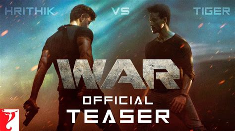 War Official Teaser Hindi Movie Trailers