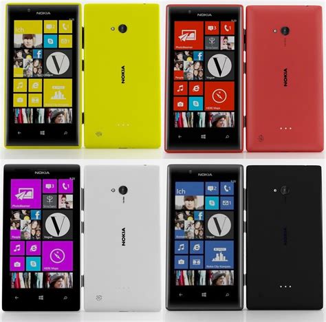 Nokia Lumia 720 3d Max