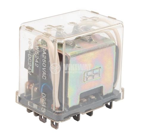 Types of relay, terminals of relay, application of relay, control input or coil terminals, com or common terminal, no terminal, nc terminal, poles these following types of relays are classified based on their different operation principles. Electromechanical Relay AW5242 24VDC 250VAC10A 4PDT 4NO 4NC