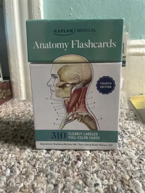 Anatomy Flashcards 300 Flashcards With Anatomically Precise Drawings
