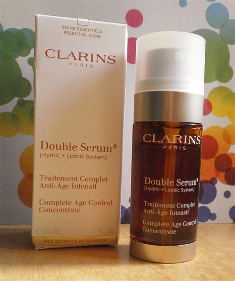 miss potingues double serum clarins dos frascos unidos al servicio de una piel más joven