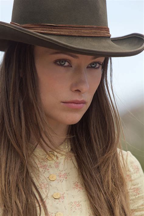 Cowboys And Aliens Production Still Olivia Wilde As Ella Cowboys
