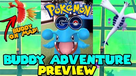 Pokemon Go Buddy Adventure Features Preview Youtube