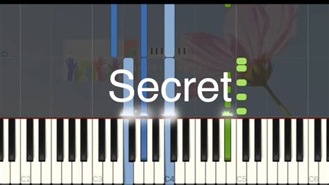 Louane Secret Easy Piano Tuto Youtube
