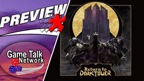Return To Dark Tower Board Game Preview Youtube