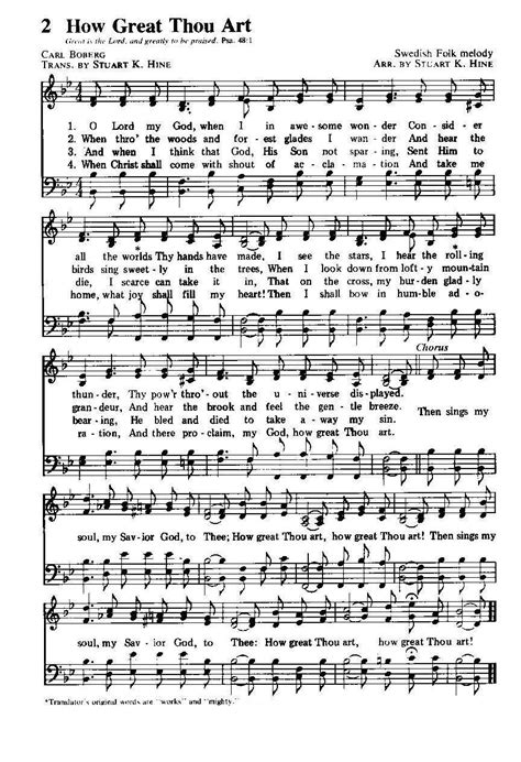 Great English Hymns Sheet Music