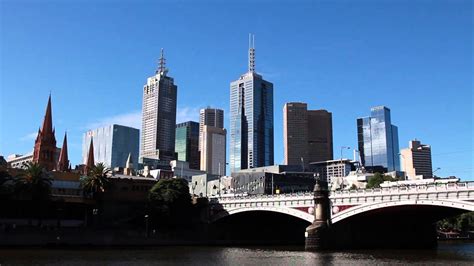 Melbourne Central Business District 4 Free Hd Stock Video Youtube