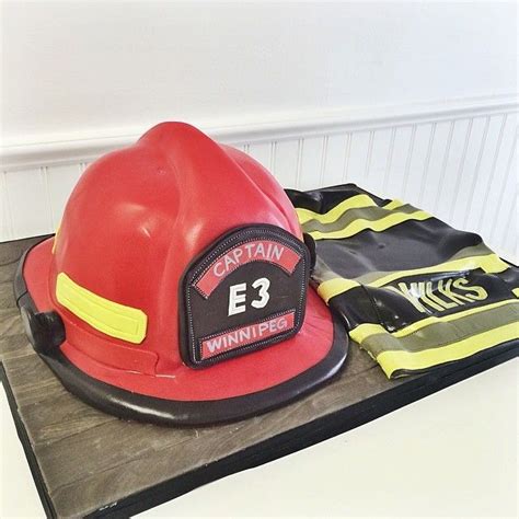 Fireman Cake Fireman Firefighter Fire Fighter Cake Fire Cake 3 D