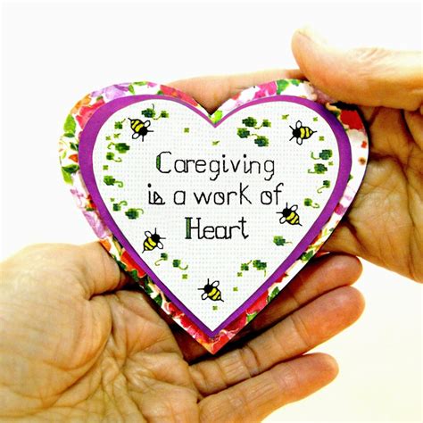 Thank You T For Caregiver Quote Magnet Recognition T Etsy