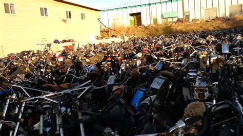 Some guy in holland bought almost all my nos kawasaki, so the motorcycle part of this site will be under construction until i find more parts to i buy nos (new old stock) motorcycle parts, and will happily pay a finder's fee if you can turn me on to any. Funny finding a part here (motorcycle junk yard) - YouTube