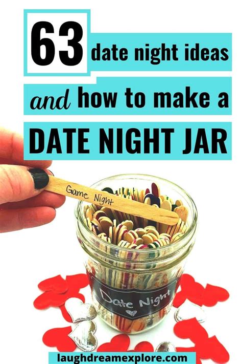 Diy Date Night Jar Ideas Plus 63 Date Night Ideas