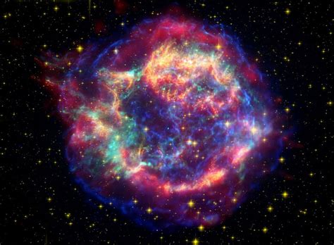 These Are Real Images Of A Star Going Supernova