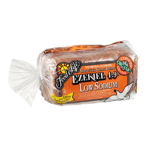 Food for life ezekiel 4:9 bread original sprouted organic 24oz (pack of 1) customers who viewed this item also viewed. Food For Life Ezekiel 4:9 Sprouted Grain Bread Low Sodium ...