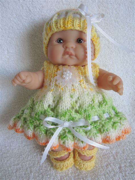 8 Inch Berenguer Lots To Love Doll Outfit Custom Order Knit Baby